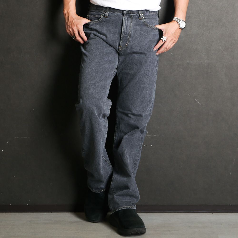 RATS - 【ラスト1点-サイズXL】 GRAY DENIM PANTS / ストレート