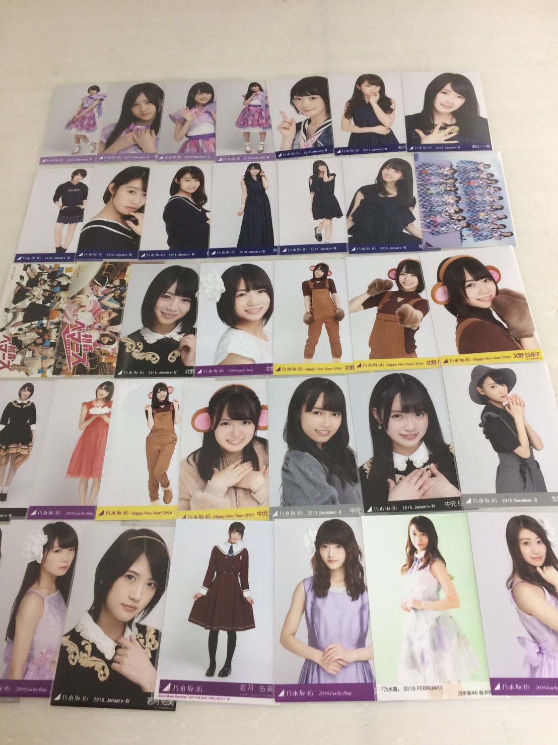 宅配買取】欅坂46、乃木坂46、生写真たくさん22160円にて買い取りしま