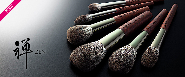 パウダーブラシ：ZE-1｜竹宝堂（ちくほうどう）熊野筆・化粧筆・メイク