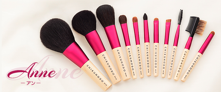 チークブラシ：AN-2｜竹宝堂（ちくほうどう）熊野筆・化粧筆・メイクブラシ