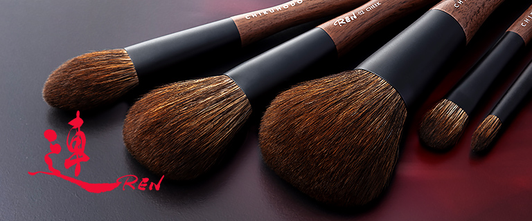 ハイライトブラシ：REN-3｜竹宝堂（ちくほうどう）熊野筆・化粧筆