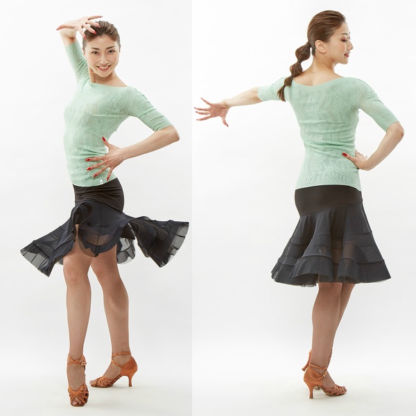 3423ノーソーイングトップ /ノーソーイングニット｜社交ダンス用品通販