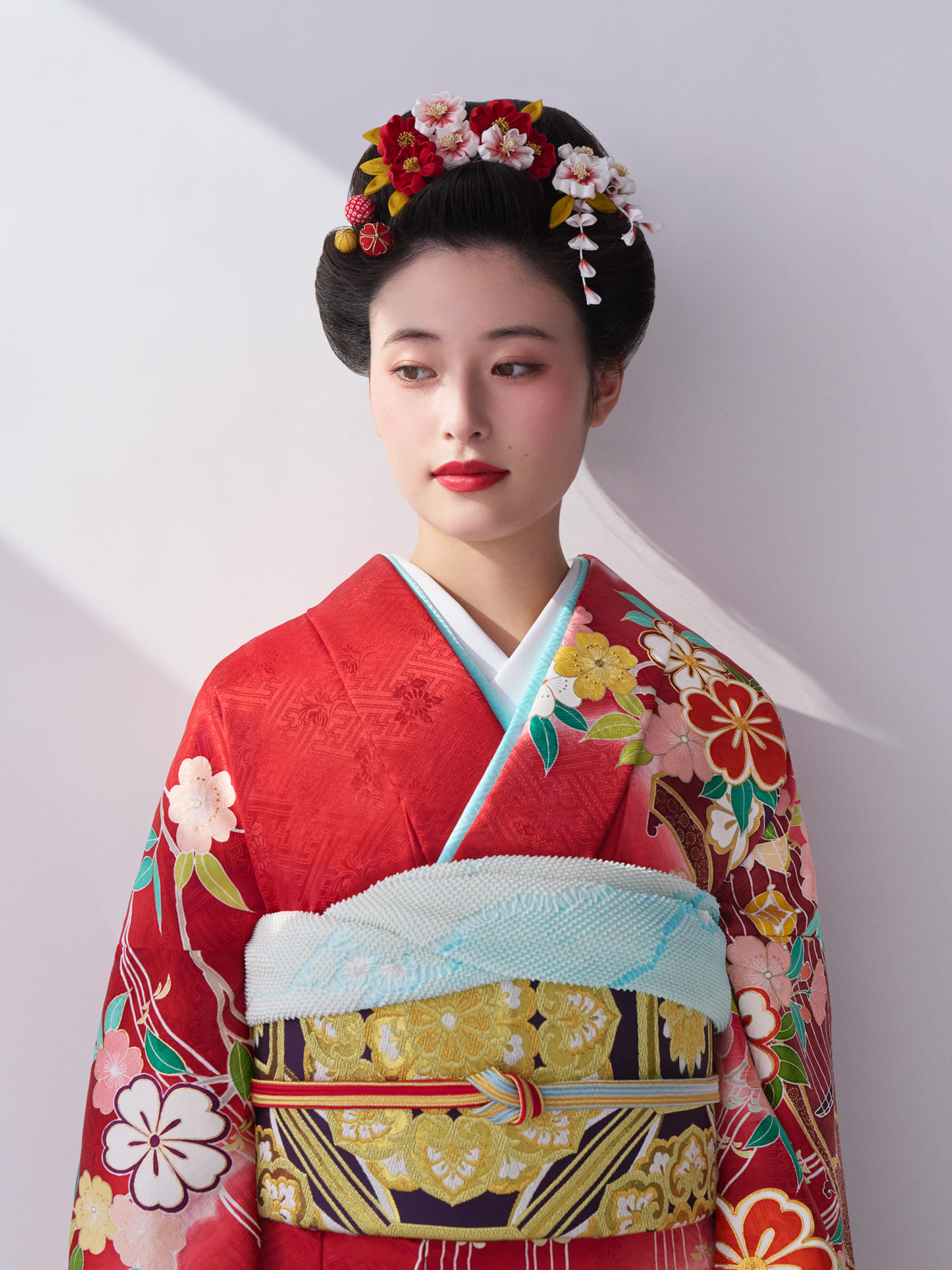 振袖フルセット□絞り□千總□最高峰京友禅□名門川島