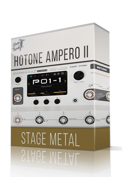 Stage Metal for Ampero II – ChopTones