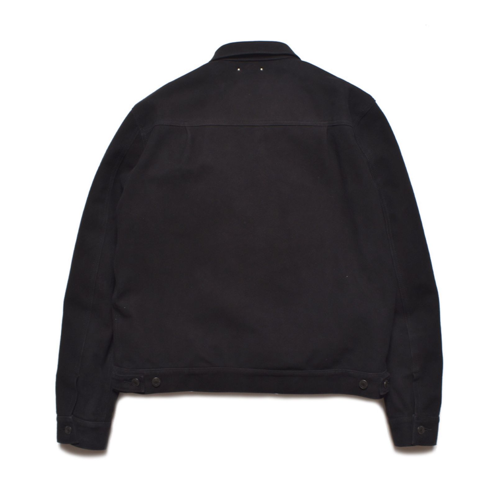 MINEDENIM - Sheep Suede Trucker JKT （BLK） / シープスエード