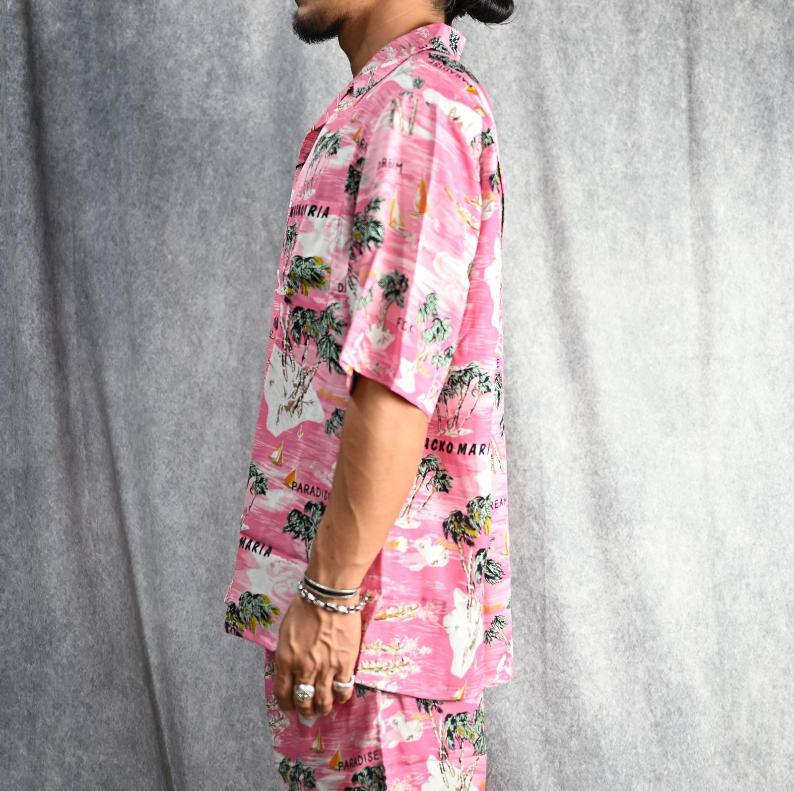 MINEDENIM - × WACKO MARIA アロハシャツ （PNK / ピンク） | chord