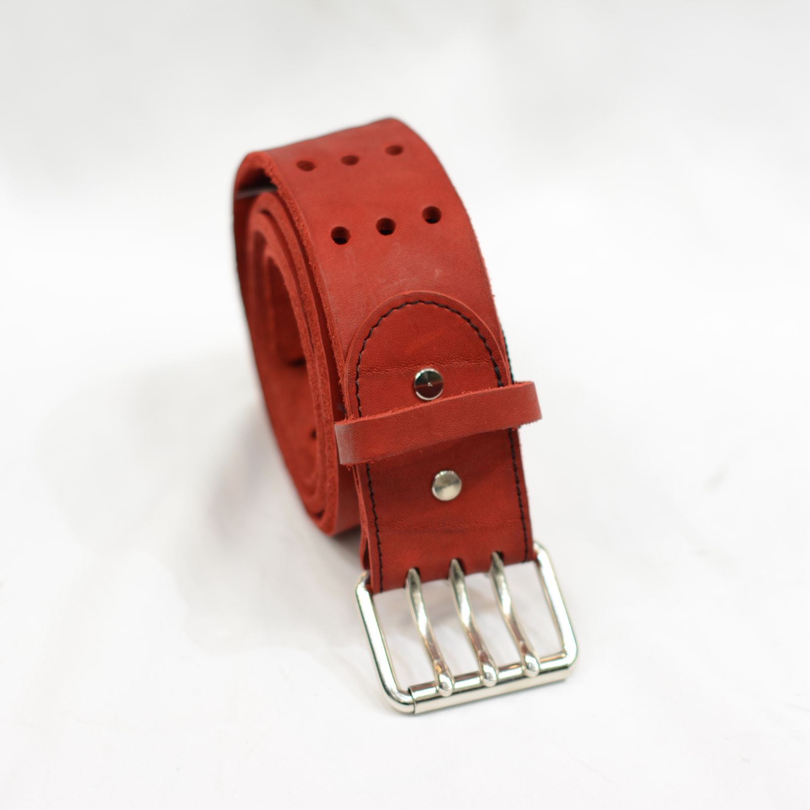 ISAMU KATAYAMA BACKLASH - ダブルショルダーレザー製品染め