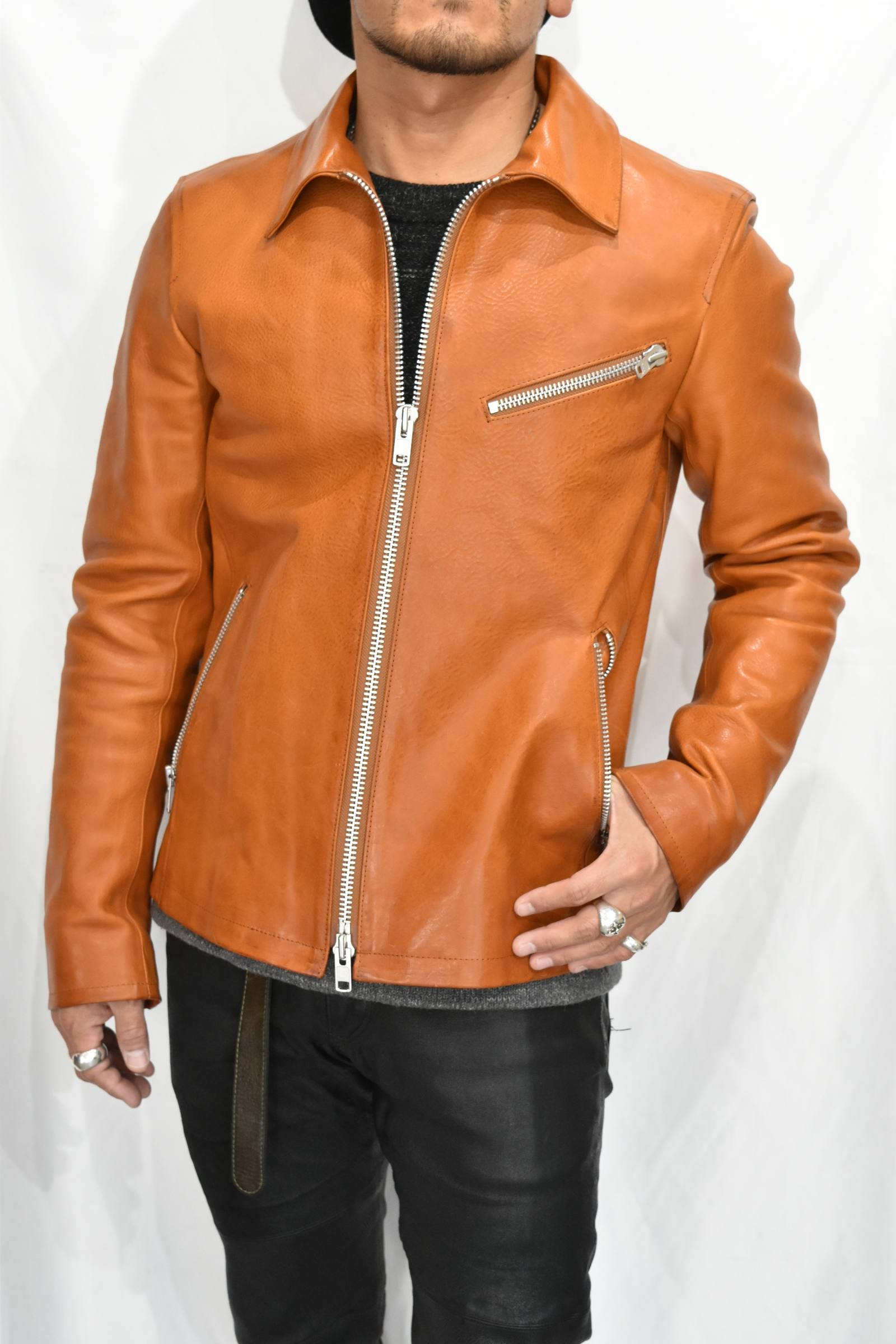 ISAMU KATAYAMA BACKLASH - イタリアンショルダー 襟付きシングル