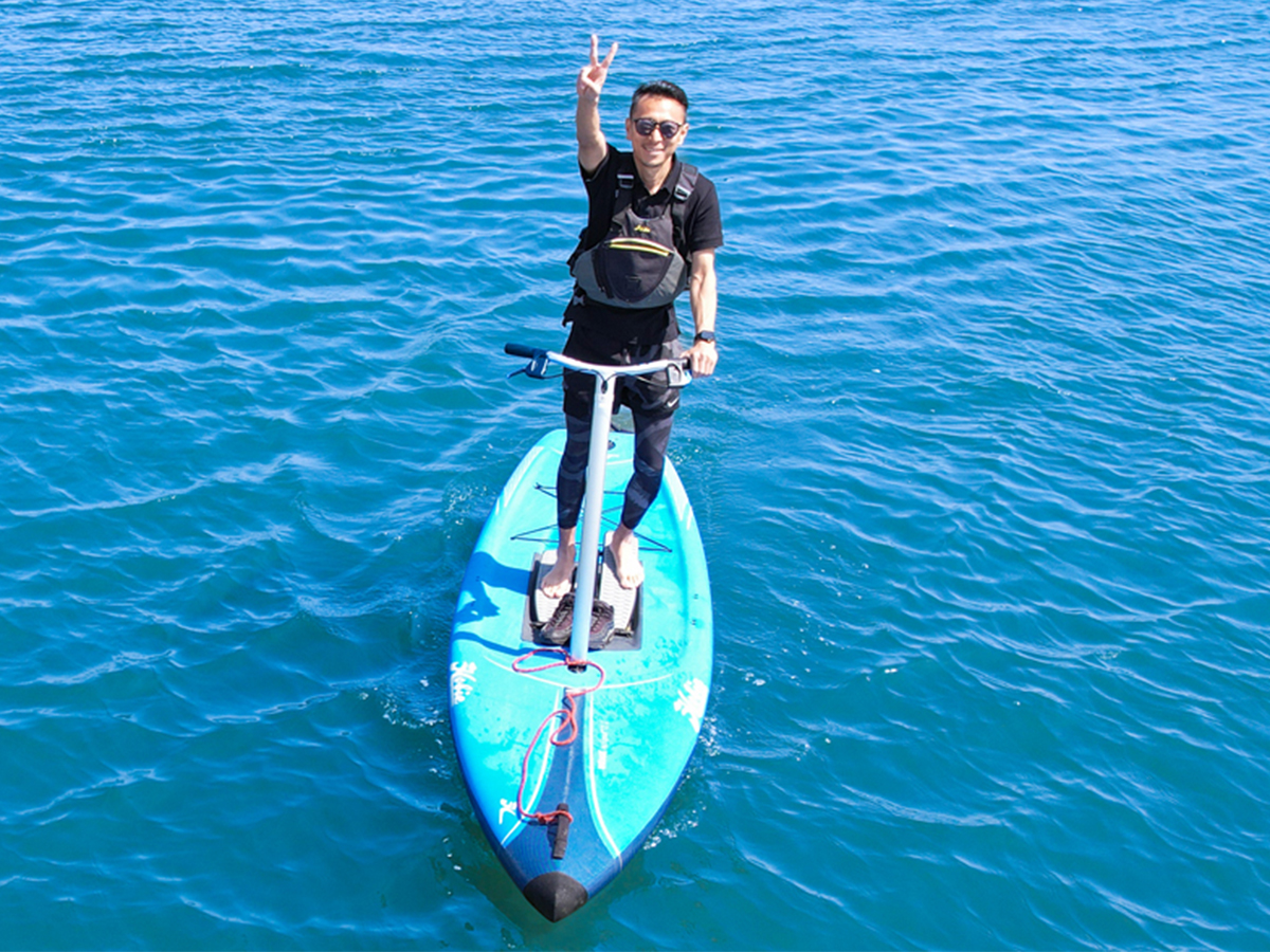 湘南・江ノ島で体験SUP｜ちょっとヨットビーチマリーナ江ノ島