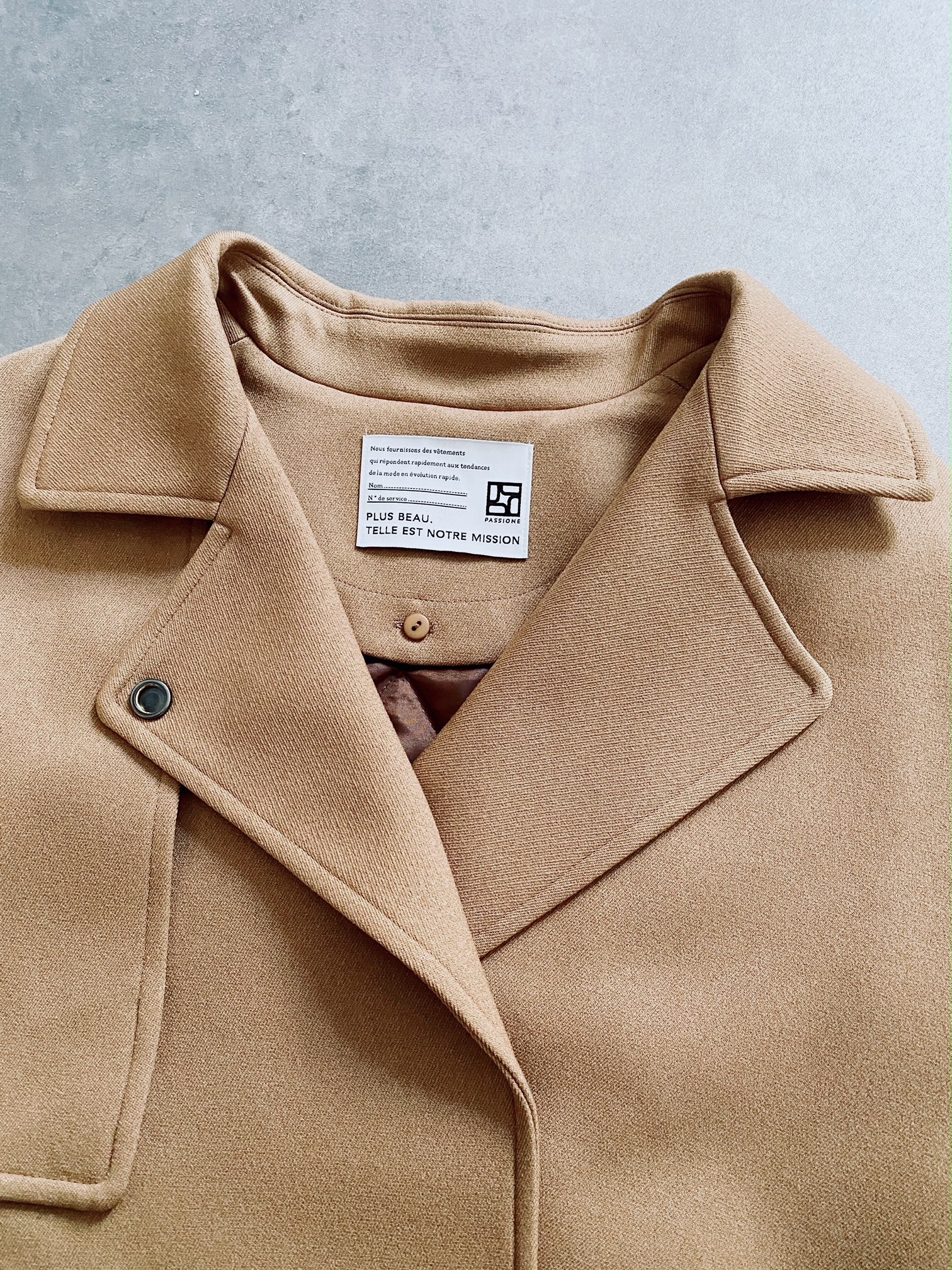 SELECT(セレクト) ナノヒーティングトレンチ風コート（ライナー付