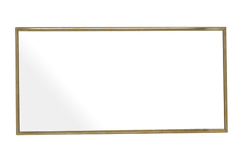 縦横両用】真鍮ミラー 壁掛けミラー ウォールミラー W200×H400