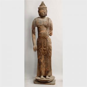 木造聖観音菩薩立像 [月輪寺] - 山口市の歴史文化資源 - 山口市ウェブ