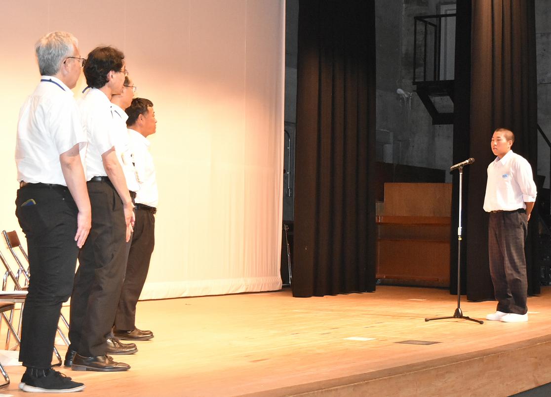 令和5年度第72回近畿中学校総合体育大会出場選手激励会 - 福知山市