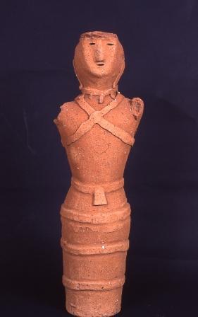 旧さきたま考古館展示土器類／行田市