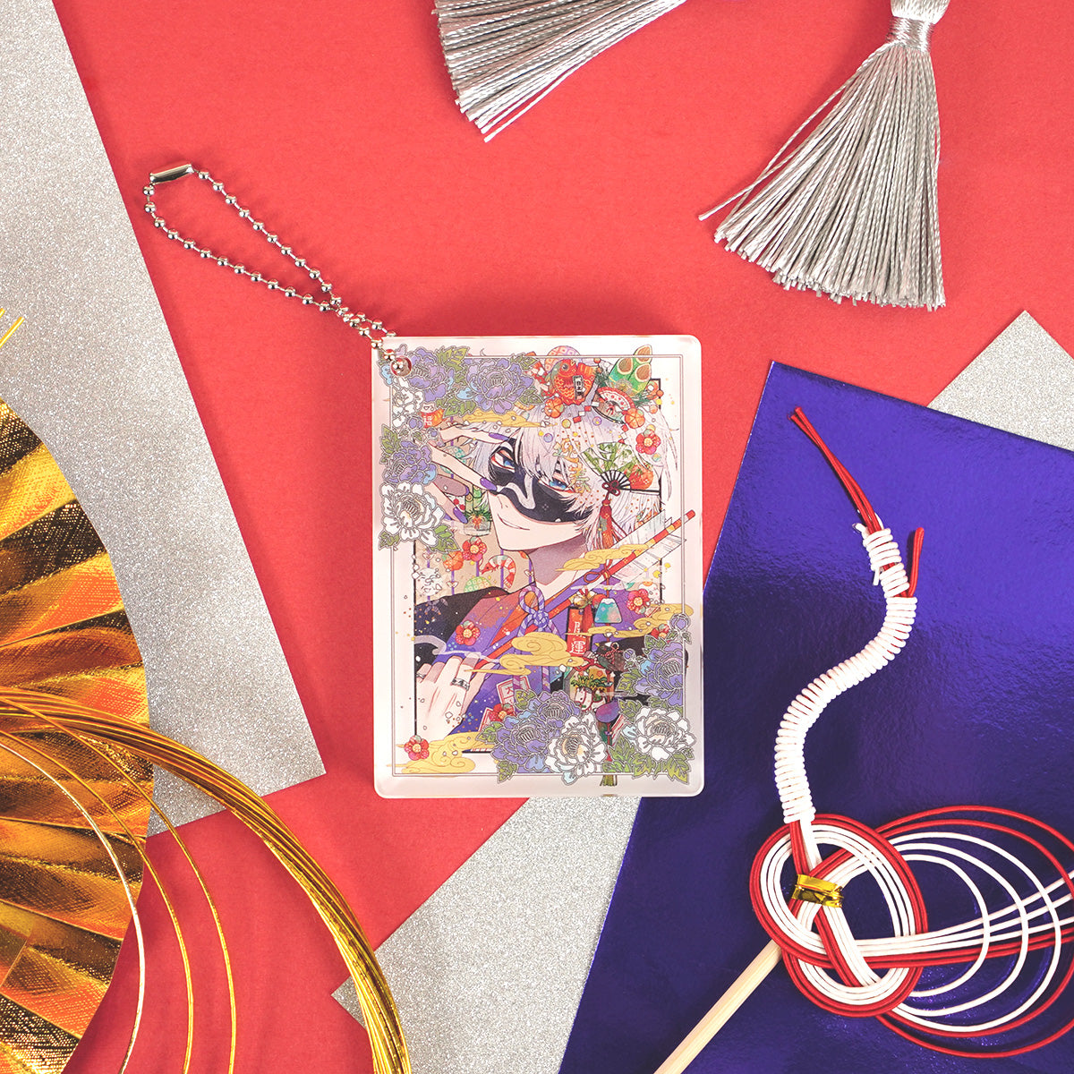 cielkocka】2026正月アクリルブロックキーホルダー（全3種）