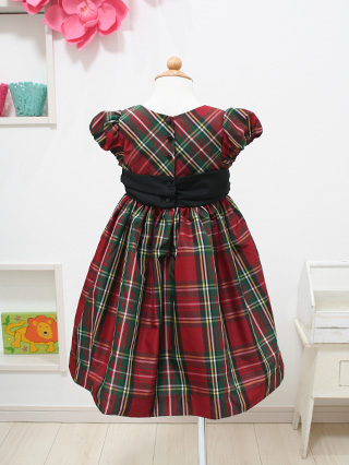 ラルフローレン チェック柄ドレス 100 / ブランドフォーマル子ども服
