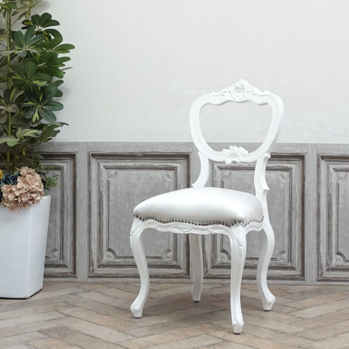 シングルチェア・アンティークテイスト 6086-18F220 新着アンティーク