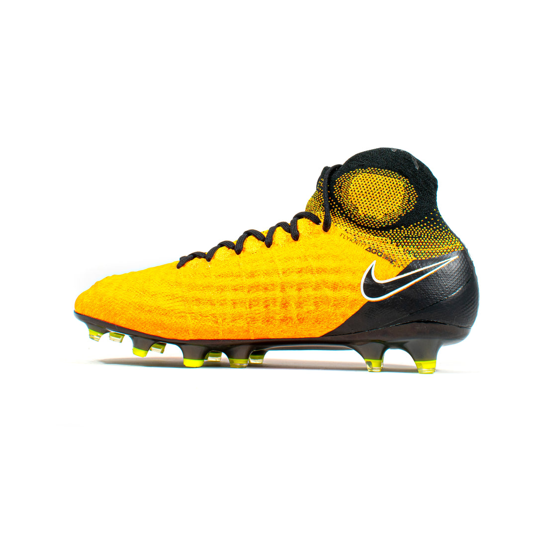 Nike Magista Obra II Yellow Black DF FG – Classic Soccer Cleats