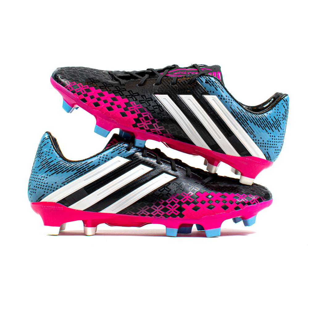 Adidas Predator LZ Lethal Zone Black Pink FG – Classic Soccer Cleats