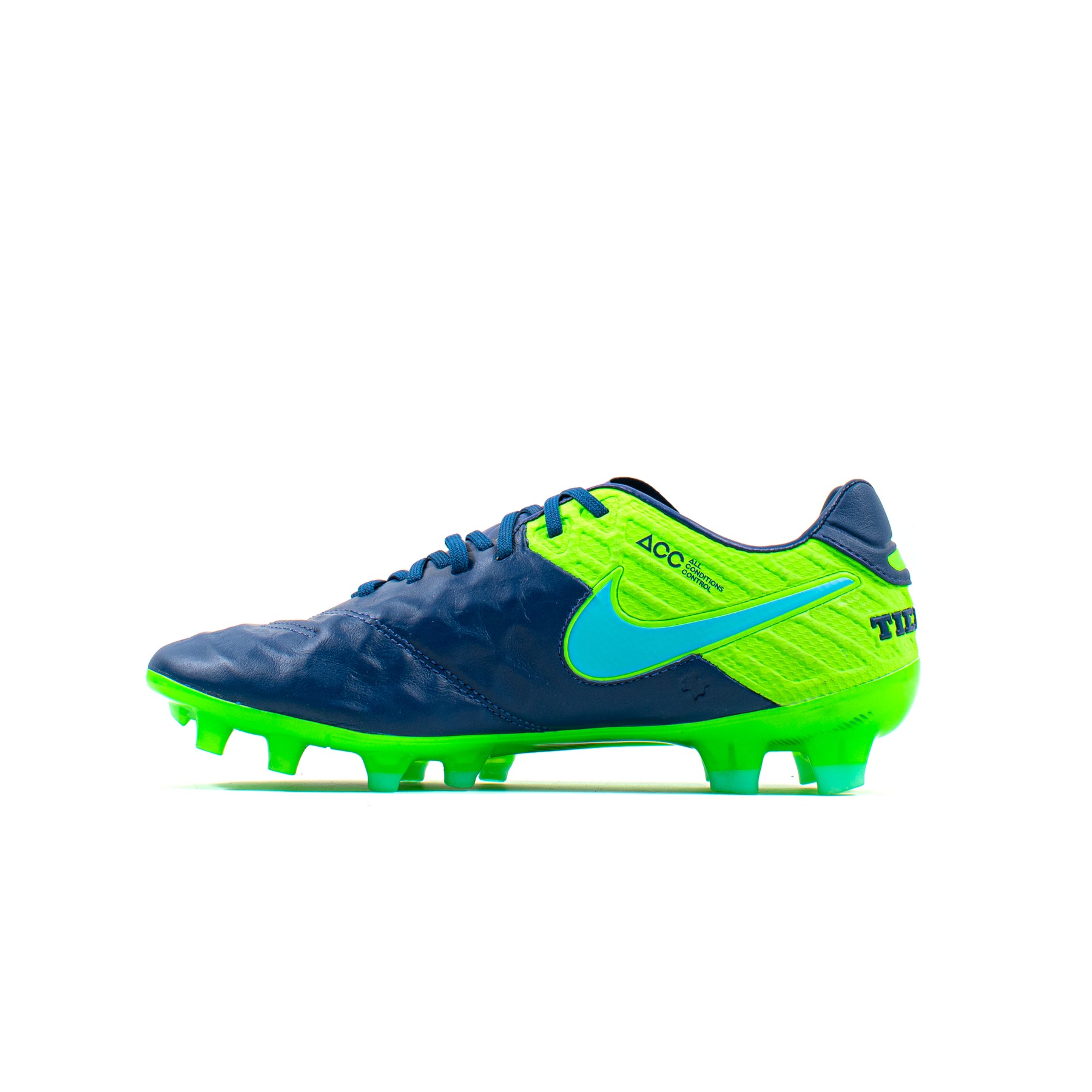 Nike Tiempo Legend VI Navy FG – Classic Soccer Cleats