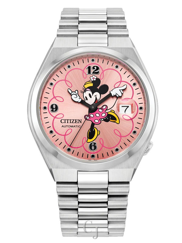 CITIZEN TSUYOSA MINNIE MOUSE PINK DIAL WOMEN'S WATCH NJ0156-50W