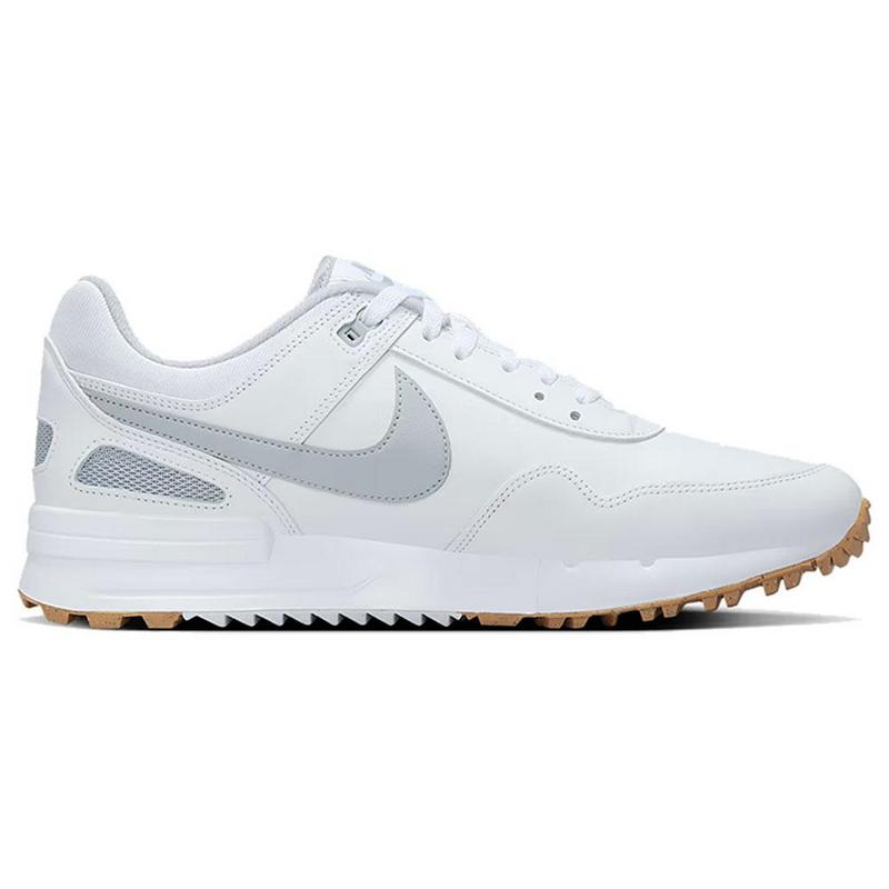 Nike Air Pegasus '89 G - White/Pure Platinum/Brown | Click Golf
