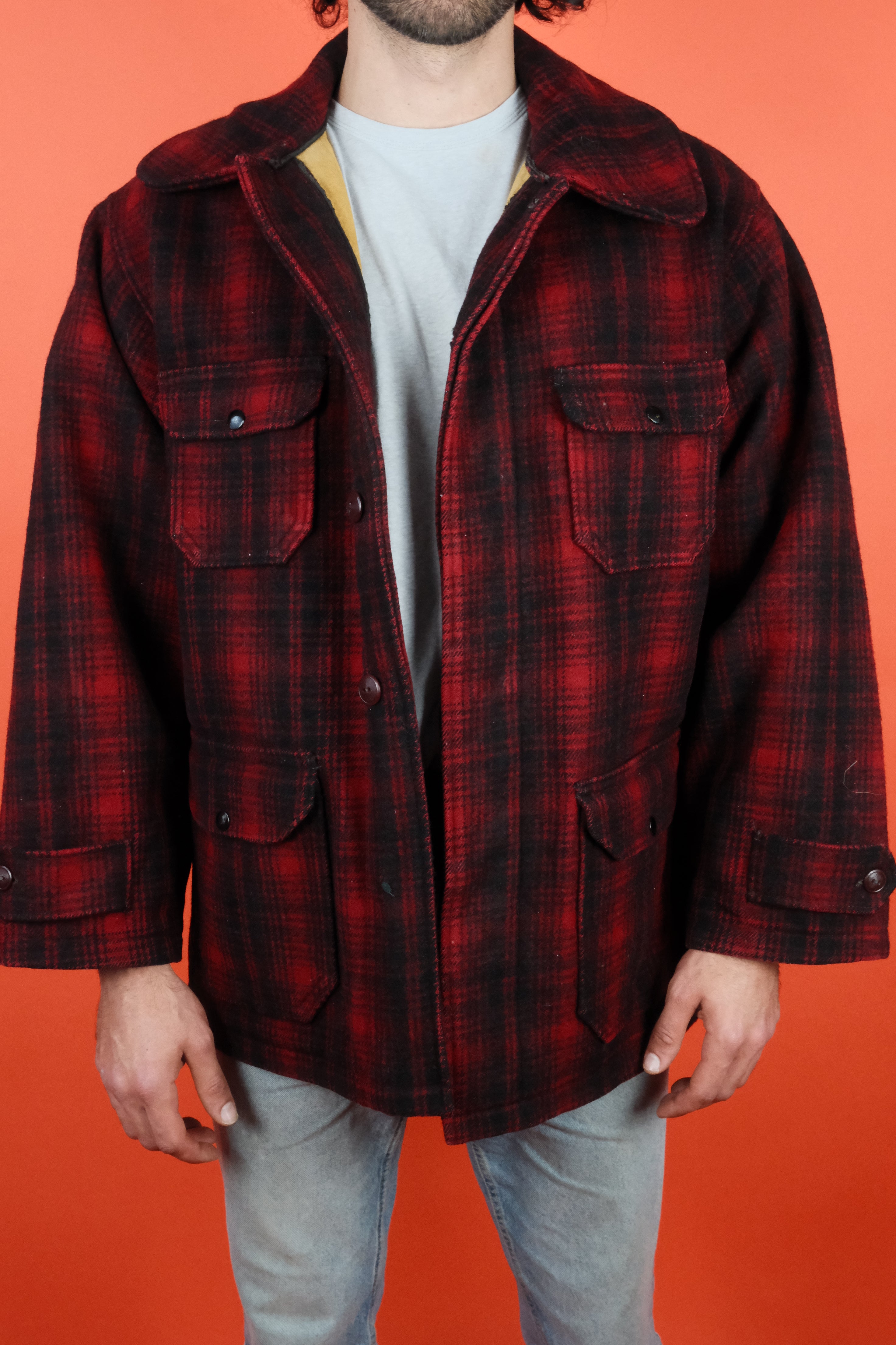 Woolrich Buffalo Plaid 70s ~ Vintage Store Clochard92.com