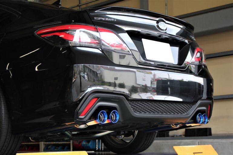 220クラウンにガナドールマフラー取付！ | 相模原店 | 店舗ブログ