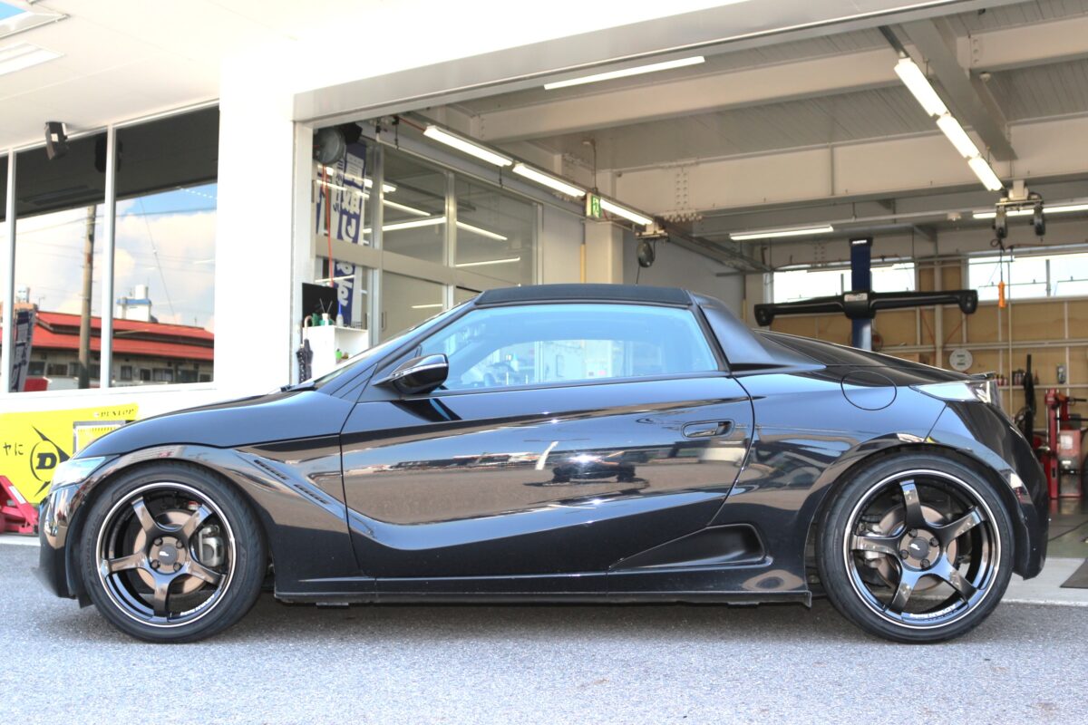 完成】ホンダ S660にアドバンレーシング TC-4装着！16inch＆17inch