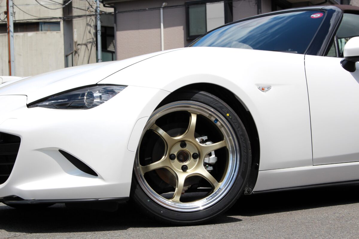 NDロードスターにアドバン RG-D2 17インチ 8Jを装着！ | 相模原店