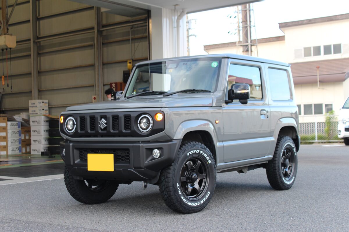 カスタムブログ】ジムニーにグラムライツ57DR-Xをオープンカントリーと