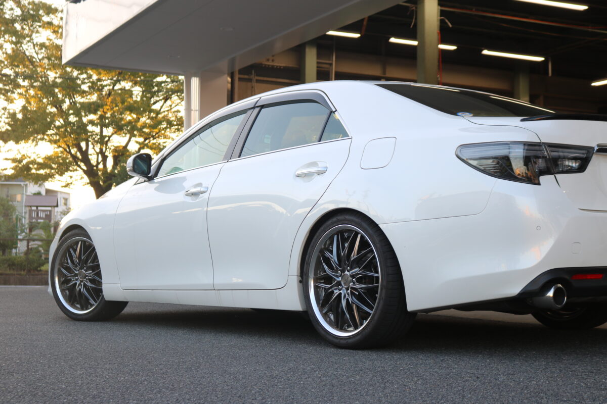 GRX130】トヨタ マークXをブリッツ ダンパーZZRでローダウン