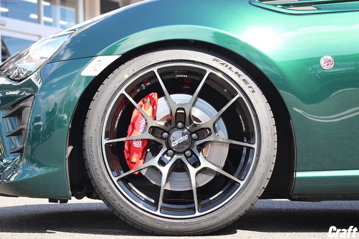 86】限定カラーのブリティッシュグリーンと限定カラーG025LTD.は相性