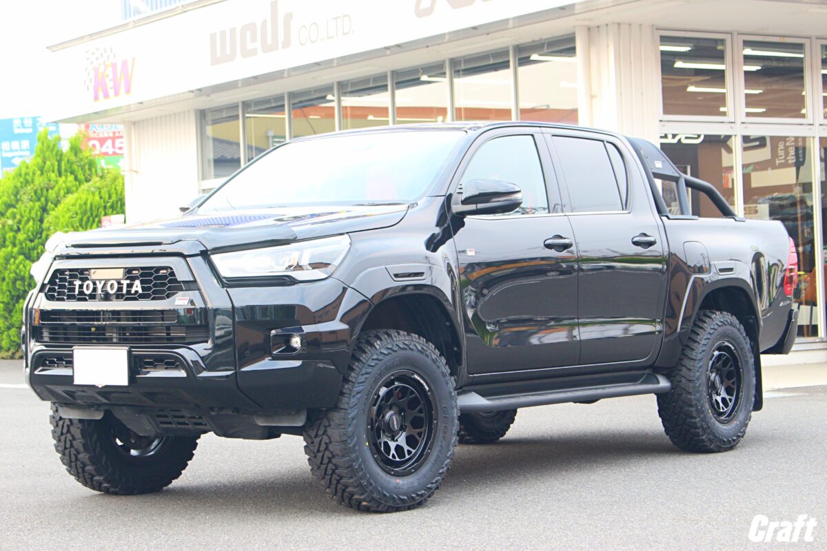 ハイラックスGRスポーツの 「 ちょいアゲ仕様 」 ってどんな仕様なの