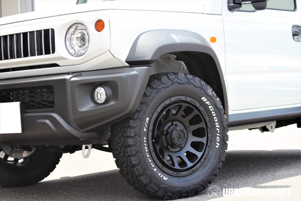 JB74ジムニーシエラにデルタフォースオーバル装着！BFグッドリッチT/A