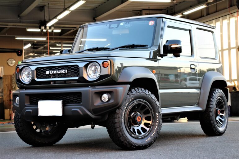 純正との比較で解りやす解説☆ジムニーシエラには、やっぱりこの