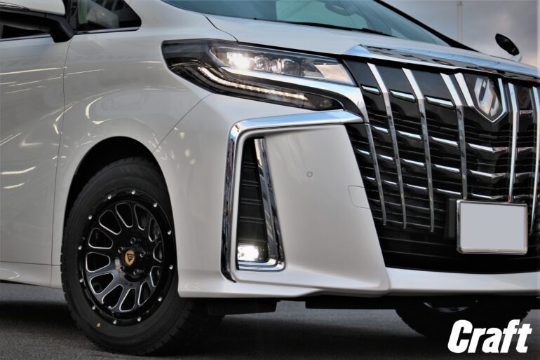 30アルファード】スタッドレスにデルタフォース・オーバルで冬支度