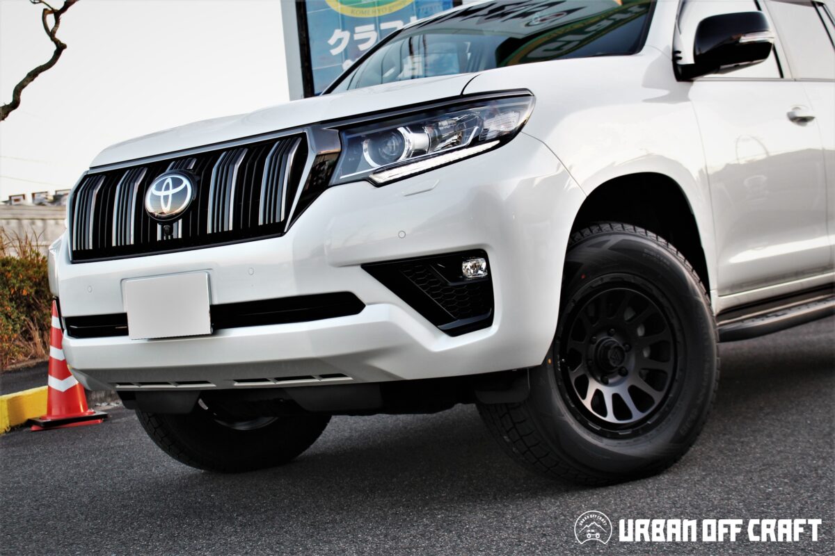 150プラド後期】 デルタフォース オーバルで冬仕様もカッコよく