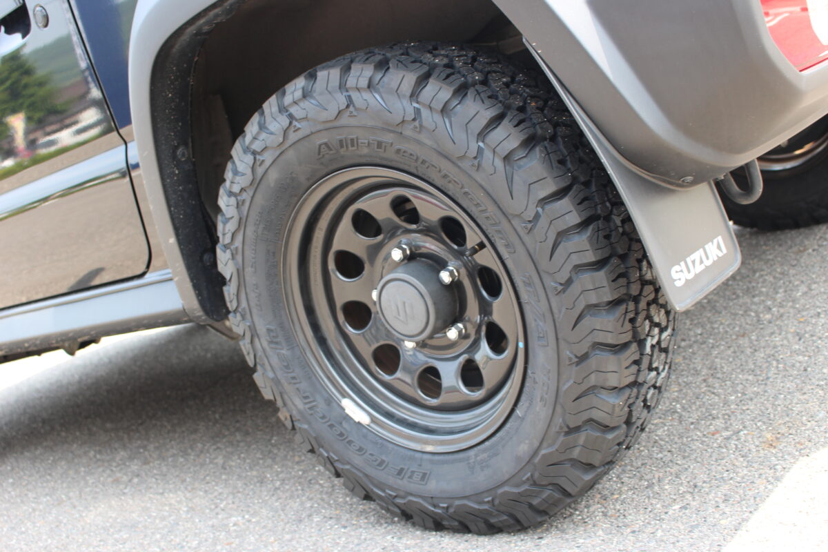 ジムニーシエラ純正ホイールに215/75R15をセット！！ | URBAN OFF