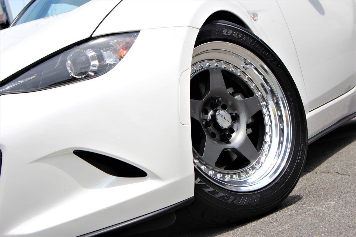 NDロードスターの拘りカスタム。WORKマイスターCR01 カスタムカラー16