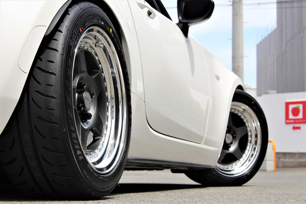 NDロードスターの拘りカスタム。WORKマイスターCR01 カスタムカラー16