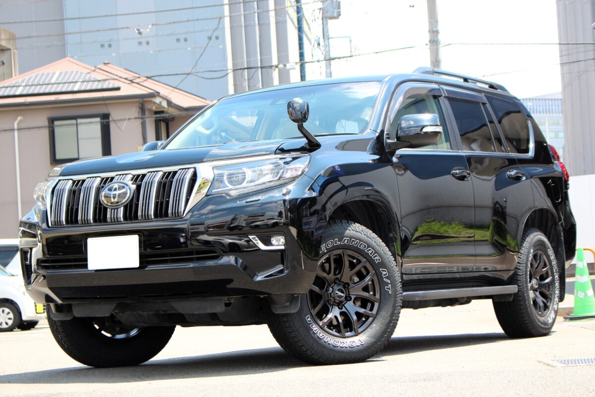 150系プラドにRAYS DAYTONA F6 Gainを装着！ | 相模原店 | 店舗ブログ