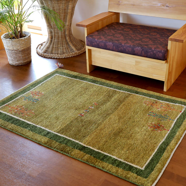 イラン産手織りギャッベ 150×100cm｜手織ラグの店クラフトワーク