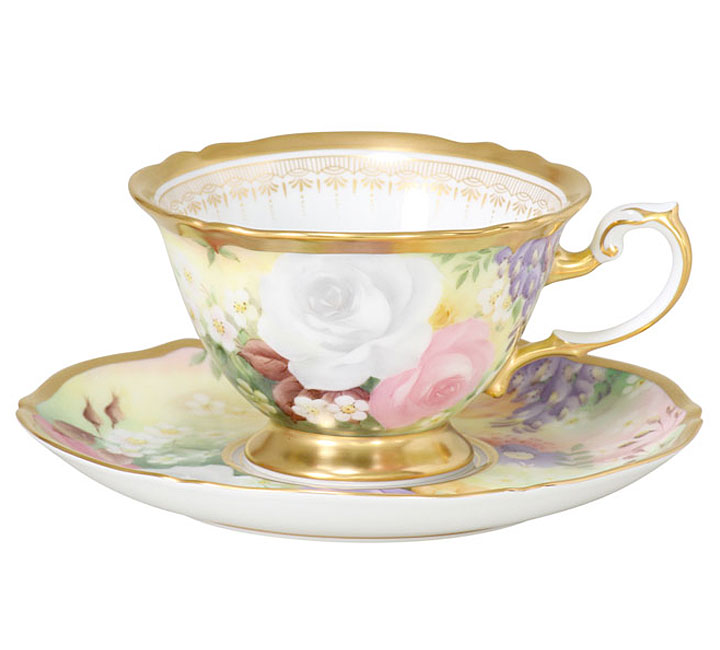 大倉陶園 THE OKURA「花園」カップ＆ソーサー - CRAFTS DESIGN