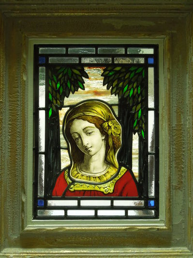 エナメル絵付けステンドグラス制作（兵庫県）｜クレアアンティークス