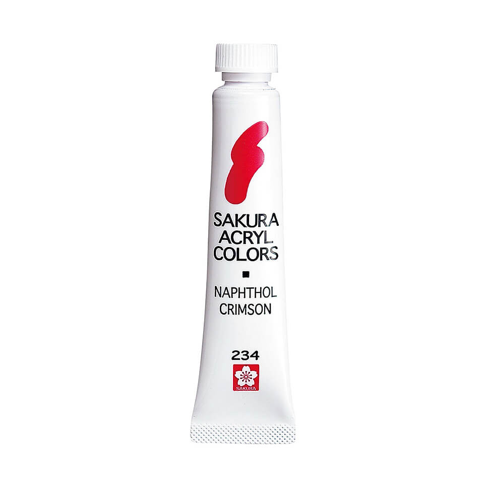 アクリルカラー単色 ラミネートチューブ入り（12ml）｜アクリル