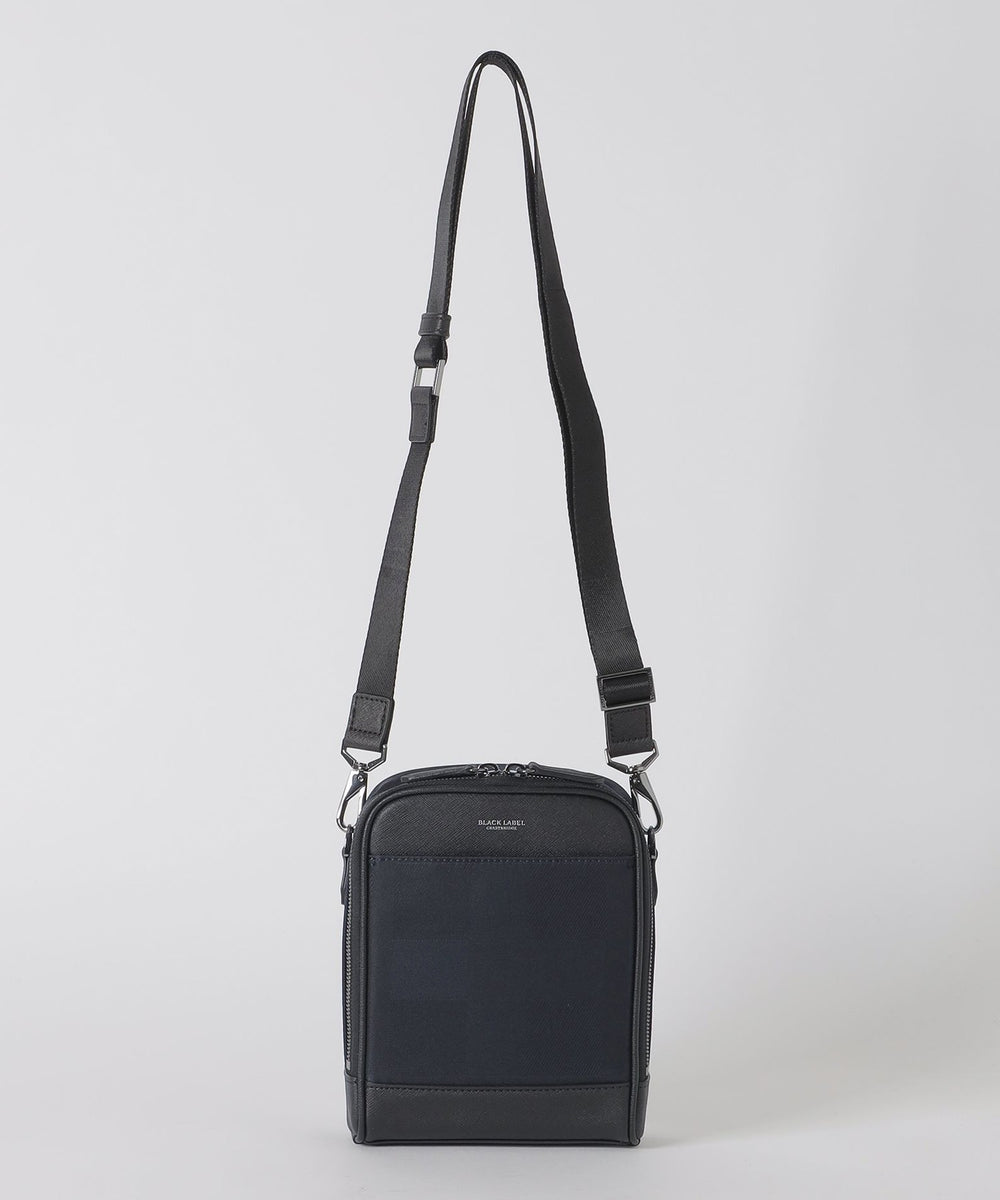 シャドークレストブリッジチェックミニクロスボディ（バッグ）｜BLACK