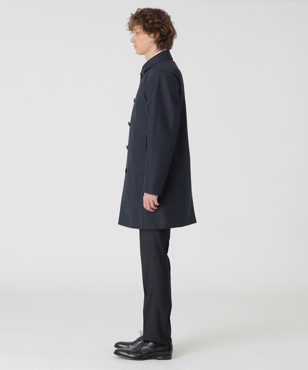 一部店舗限定】ギャバジンステンカラーコート（コート）｜BLACK LABEL