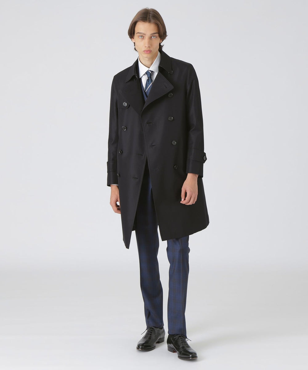 希少！XL】高級カシミヤ×ウール バーバリーブラックレーベル ウール