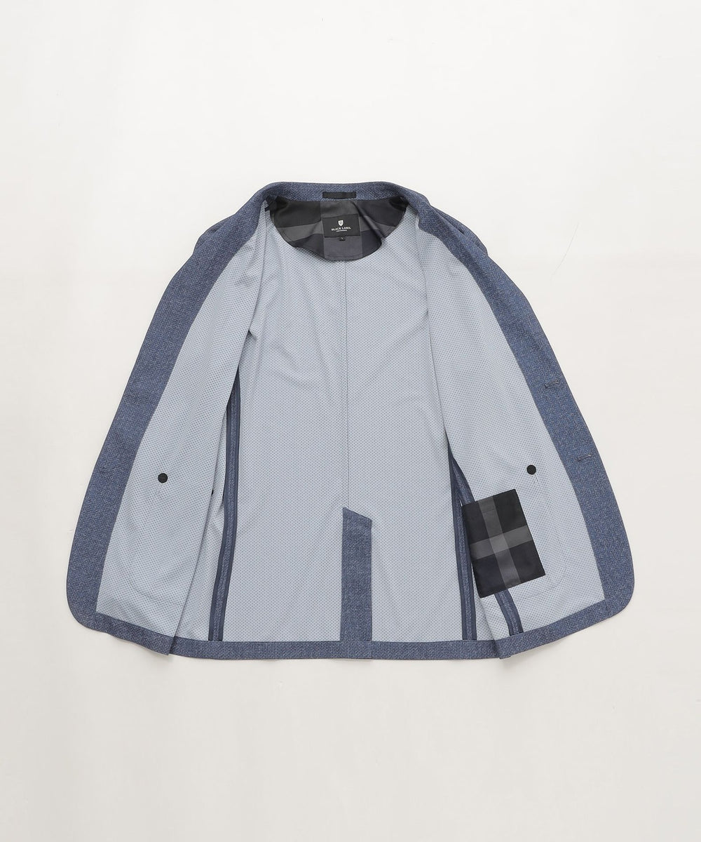 メランジプリントライトブリーズジャケット（ジャケット）｜BLACK